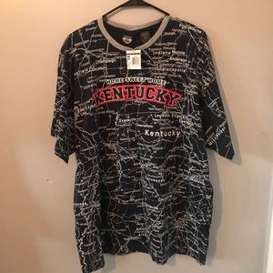 Kentucky state of mine tee shirt